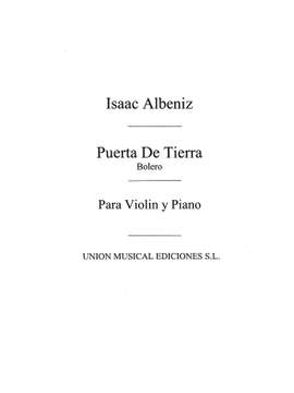Isaac Albéniz: Puerta De Tierra Bolero