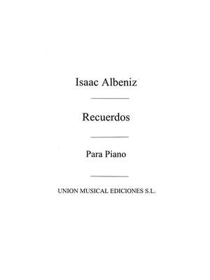 Isaac Albéniz: Recuerdos, Mazurka Op.80 For Piano