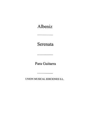 Isaac Albéniz: Serenata From Espana