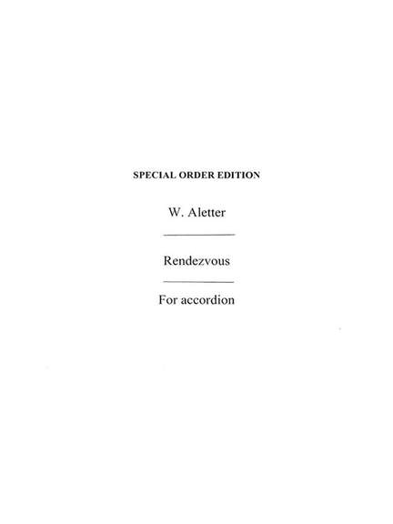 Rendezvous For Accordion