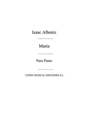 Isaac Albéniz: Maria No.6 From Mazurkas De Salon Op.66 For Piano