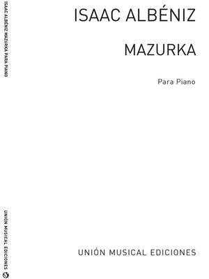 Isaac Albéniz: Mazurka No.10