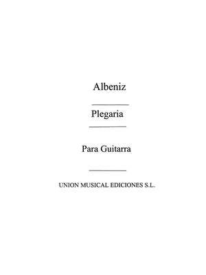 Isaac Albéniz: Plegaria