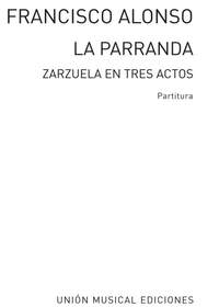 La Parranda, Partitura for Voice and Piano