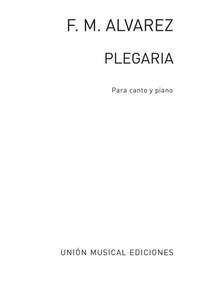 Alvarez: Plegaria for Voice and Piano