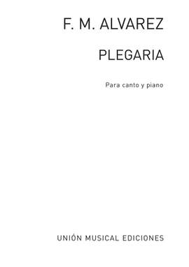 Alvarez: Plegaria for Voice and Piano