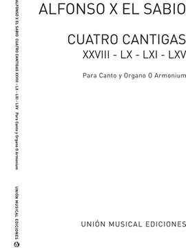 Cuatro Cantigas for Voice (Transc.Pedrell)