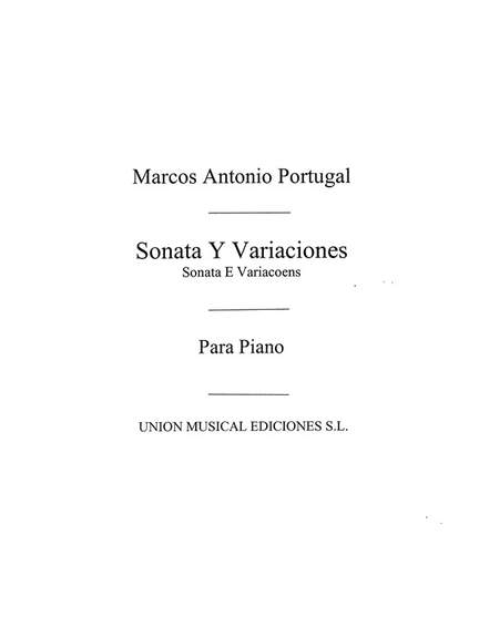 Sonata Y Variaciones