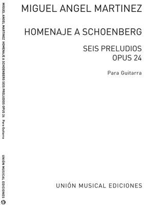 Homenaje A Schoenberg Seis Preludios