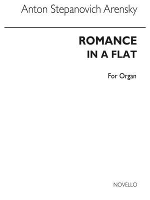 Anton Stepanovich Arensky: Romance In A Flat Op.42 No.2
