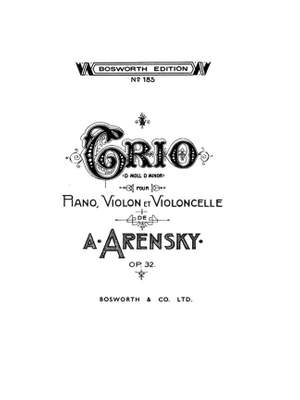 Piano Trio No.1 In D Minor Op.32