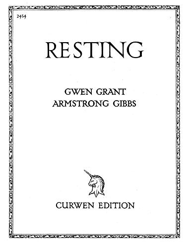 Cecil Armstrong Gibbs: Resting