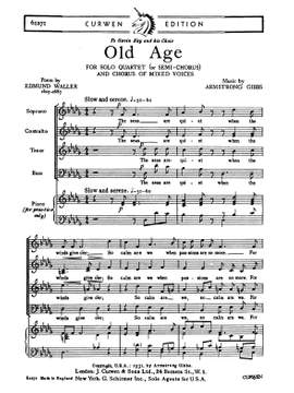 Cecil Armstrong Gibbs: Old Age
