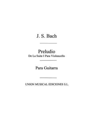 Johann Sebastian Bach: Preludio De La Suite I Para Violoncelo