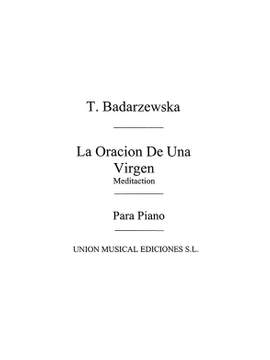 La Oracion De Una Virgen For Piano