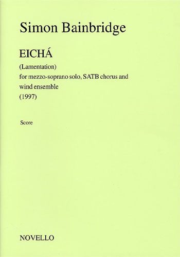 Simon Bainbridge: Eicha