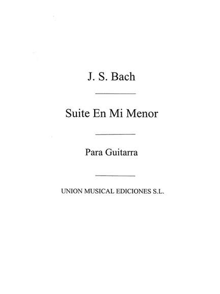 Suite En Mi Menor