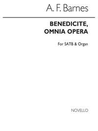 Barnes: Barnes Benedicite Omnia Opera Satb