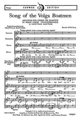 Granville Bantock: Song Volga Boatmen