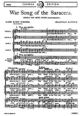Granville Bantock: War Song Of The Saracens