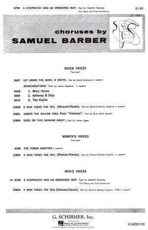 Samuel Barber: Stopwatch And An Ordinance Map 3 Tympani