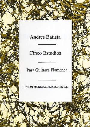 Cinco Estudios Para Guitarra Flamenca