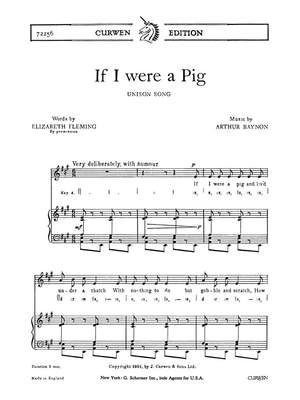 A. Baynon: If I Were A Pig