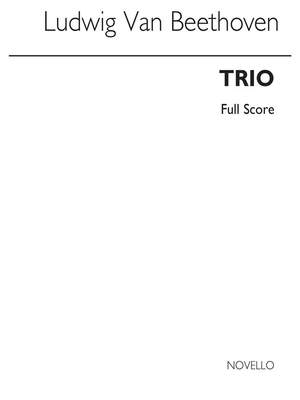 Ludwig van Beethoven: L Trio Op87 (3 Equal Clarinets) Score