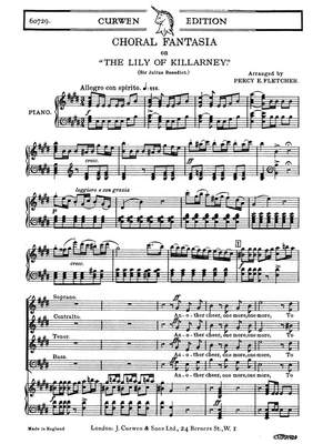 Julius Benedict: The Lily Of Killarney
