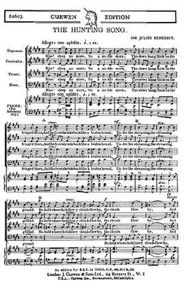 Julius Benedict: The Hunting Song