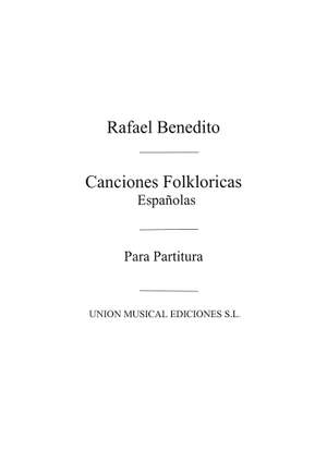 Canciones Folkloricas Espanolas