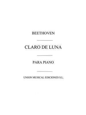 Ludwig van Beethoven: Adagio De La Sonata Claro De Luna