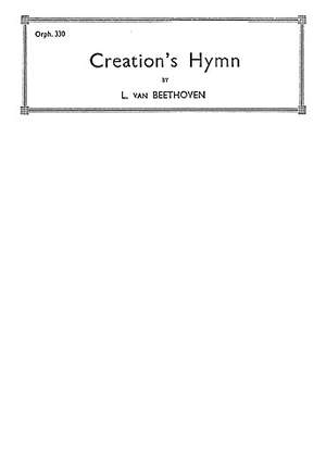 Ludwig van Beethoven: Creation's Hymn (TTBB)