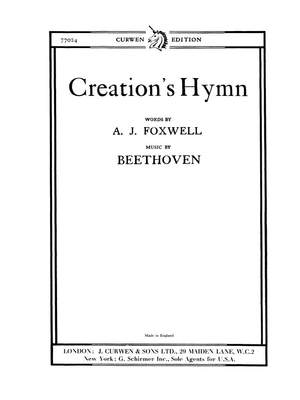 Ludwig van Beethoven: Creations Hymn
