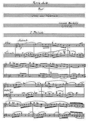 Lennox Berkeley: Petite Suite