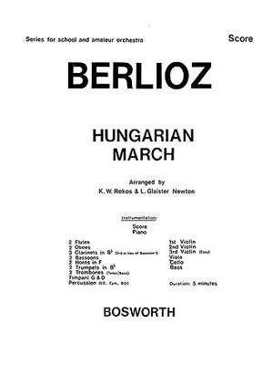 Hector Berlioz: Berlioz, H Hungarian March Rokos