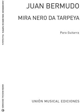 Mira Nero De Tarpeya Romance Viejo