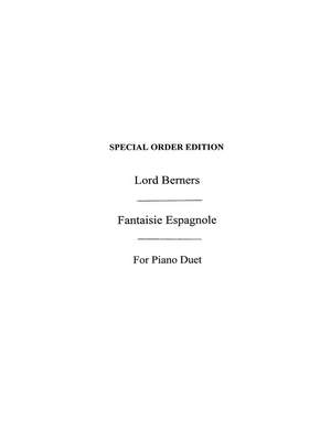 Lord Berners: Fantasie Espagnole - Piano Duet
