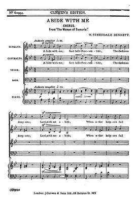 William Sterndale Bennett: Abide With Me