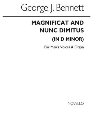 George J. Bennett: Magnificat And Nunc Dimittis In D Minor