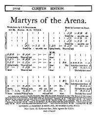 Rille, Laurent De: Martyrs Of The Arena Ttbb Tonic