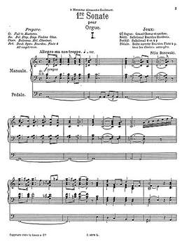Borowsky: Sonate 1