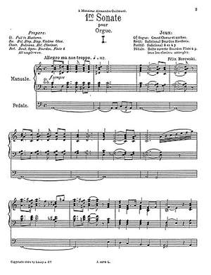 Borowsky: Sonate 1