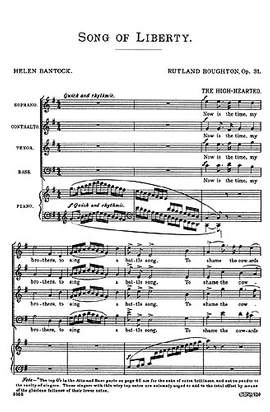 Rutland Boughton: Song Of Liberty Op. 31