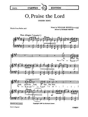 William Boyce: O Praise The Lord