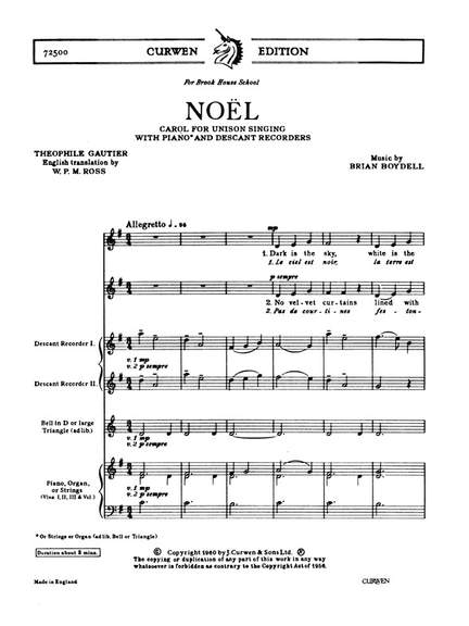 B. Boydell: Noel