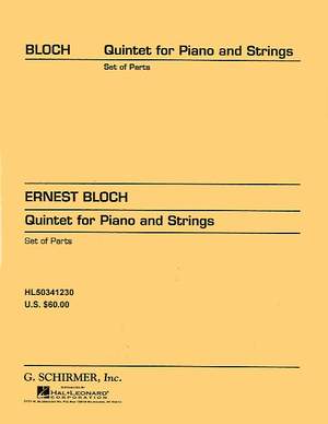 Ernest Bloch: Quintet