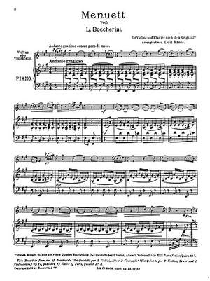 Luigi Boccherini: Minuet