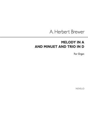 A. Herbert Brewer: Melody In A Minuet And Trio In D
