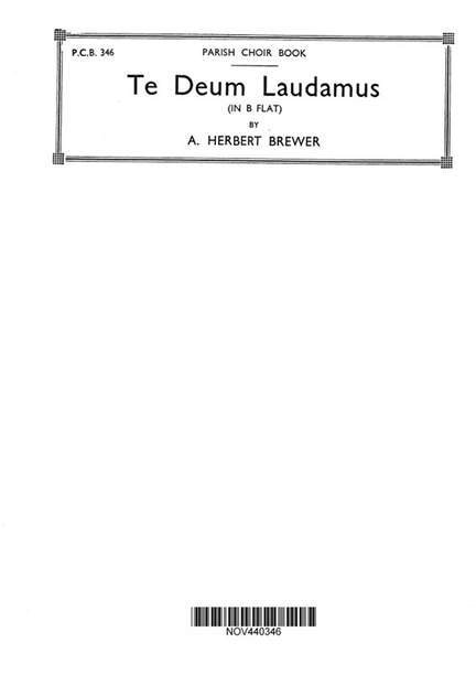 Herbert Brewer: Te Deum In B Flat